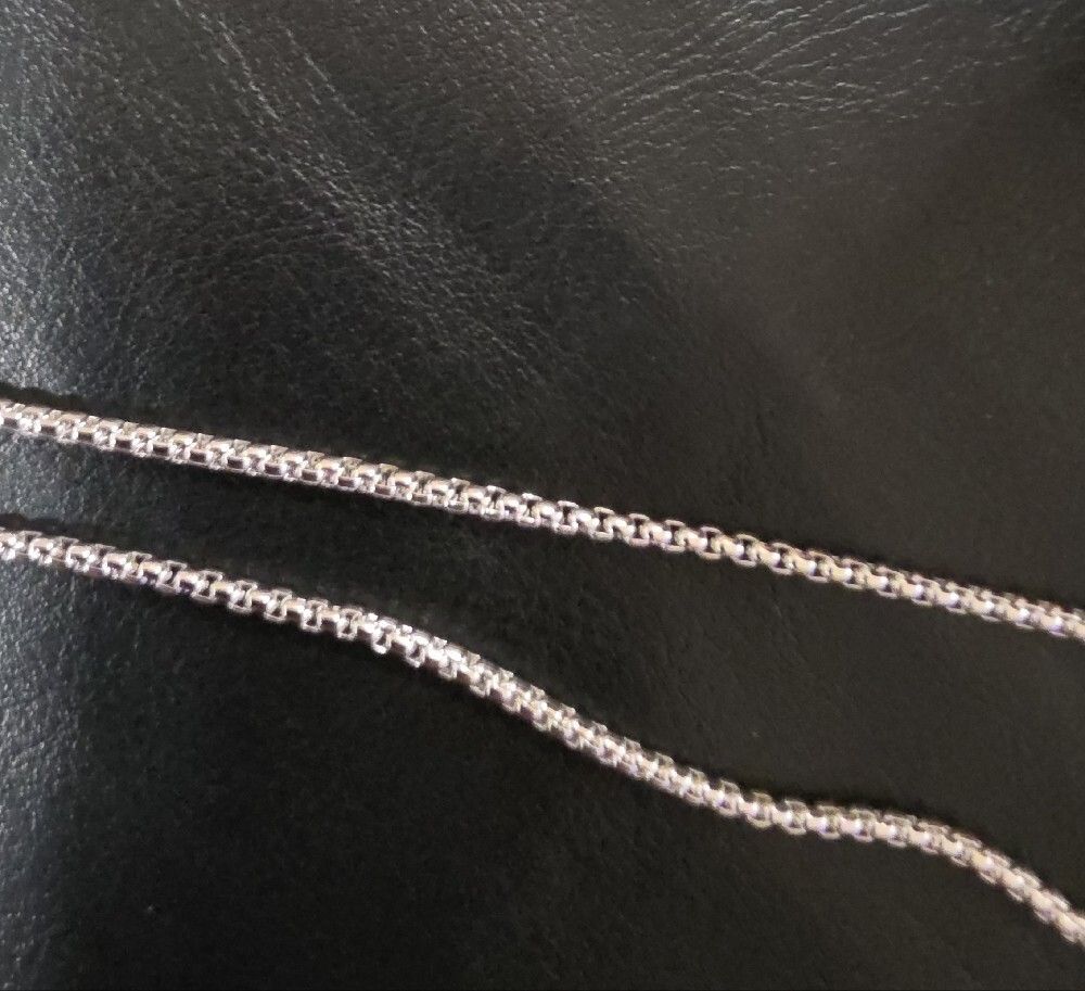 Silver Rolo Necklace - Picture 4 of 9